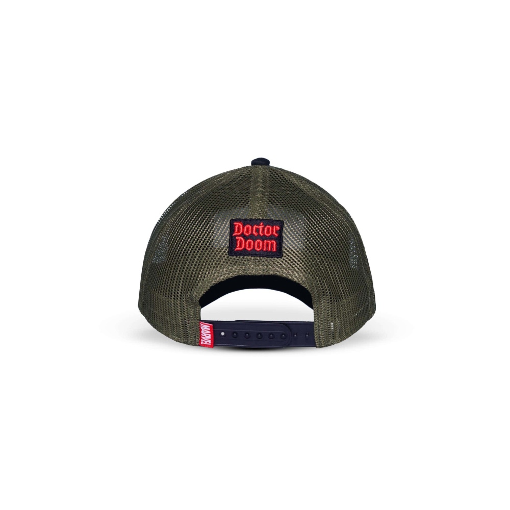 Marvel The Avengers - Avengers: Doomsday Dr. Doom Snapback Cap - Black/Green